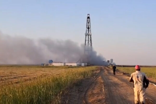 В Каракалпакстане произошёл выброс газа на скважине: Минэнерго успокаивает — угрозы для населения нет