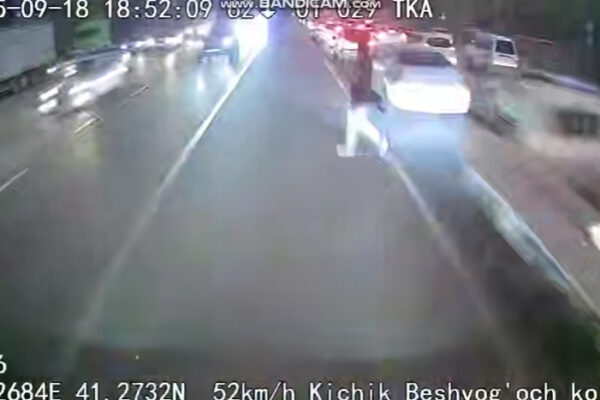 В Ташкенте автобус сбил пешехода на разделительной полосе малой кольцевой: кто виноват?