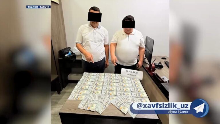 В Ташкенте задержали двух адвокатов, которые пообещали «перевести» заключённого под домашний арест через «высокопоставленные связи»