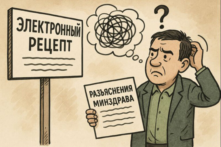 Минздрав попытался объяснить, как работает система “электронный рецепт”. Получилось максимально непонятно