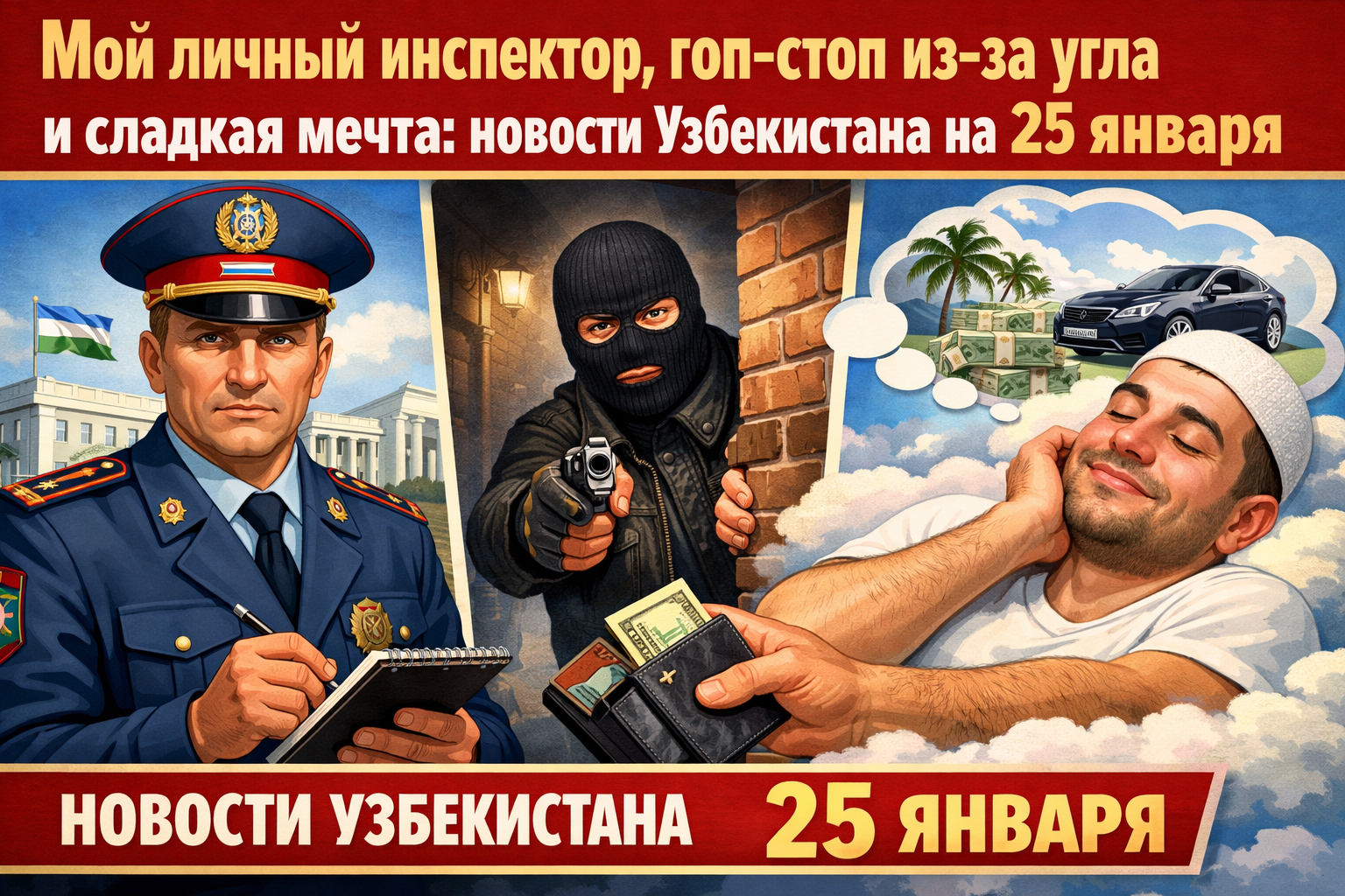 новости Узбекистана на 25 января