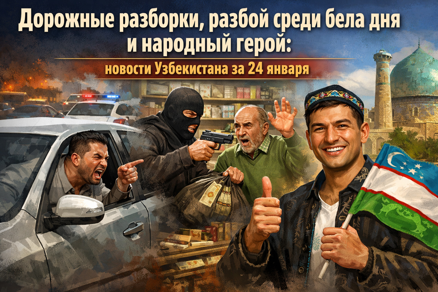 новости Узбекистана на 24 января