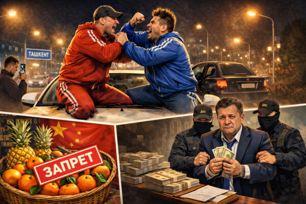 Дорожные разборки, продажные чиновники и мандариновый запрет: новости Узбекистана на 31 января новости Узбекистана на 31 января