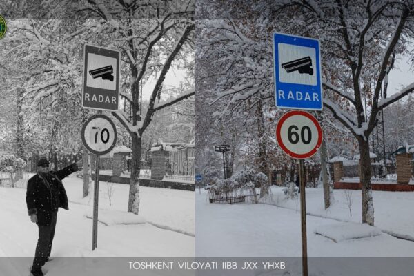 В Ангрене «повысили» скорость: кто и зачем переделал дорожный знак