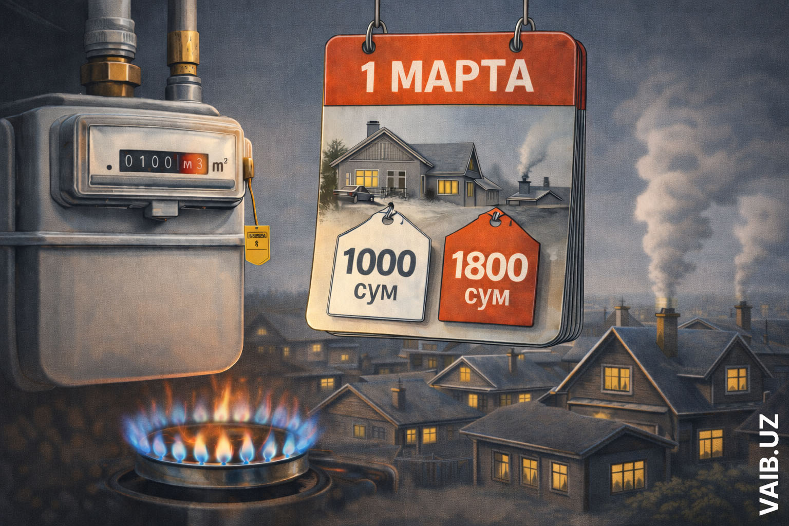 С 1 марта социальная норма газа сократится в пять раз: кому придётся платить больше