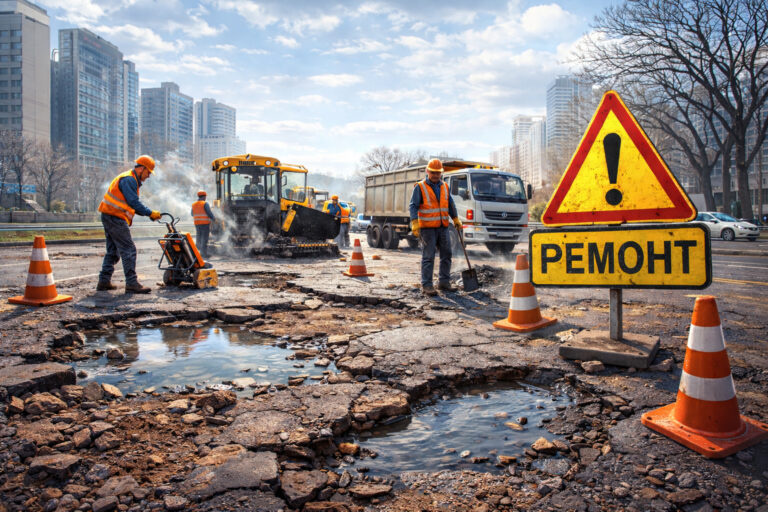 В хокимияте Ташкента рассказали, когда начнётся массовый ремонт дорог