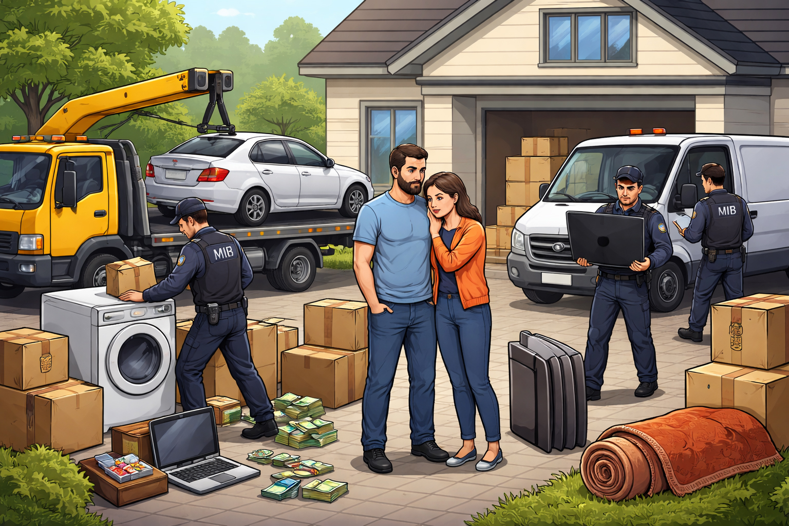 Могут ли забрать имущество за долги по налогам: объясняем простым языком