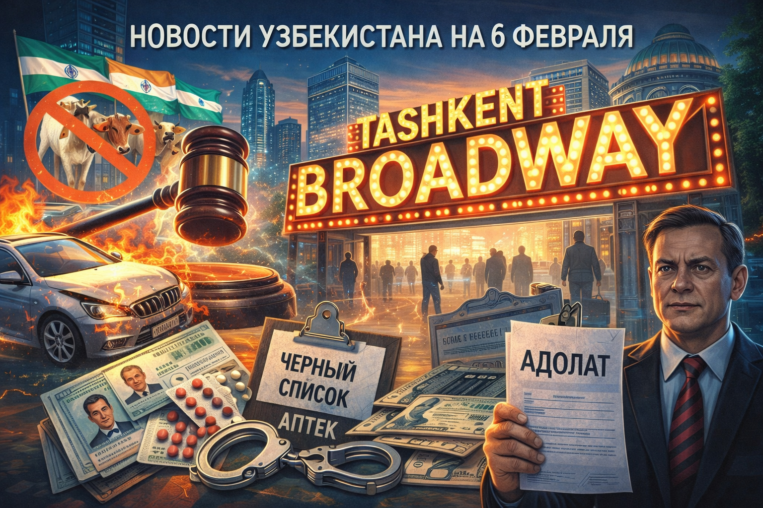 новости Узбекистана на 6 февраля