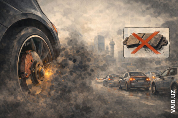 Не только выхлопы: в экокомитете заявили, что воздух в Ташкенте портят и тормозные колодки