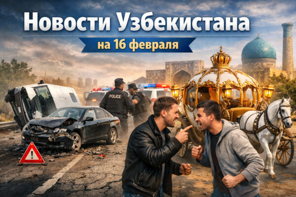 Опасные дороги, повсюду разборки и карета для Золушки: новости Узбекистана на 16 февраля Опасные дороги, повсюду разборки и карета для Золушки: новости Узбекистана на 16 февраля
