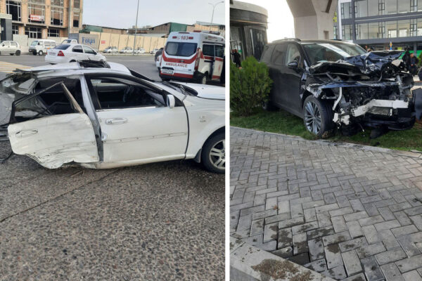 В Ташкенте произошло страшное ДТП: после столкновения автомобиль разорвало на две части В Ташкенте произошло страшное ДТП: после столкновения автомобиль разорвало на две части