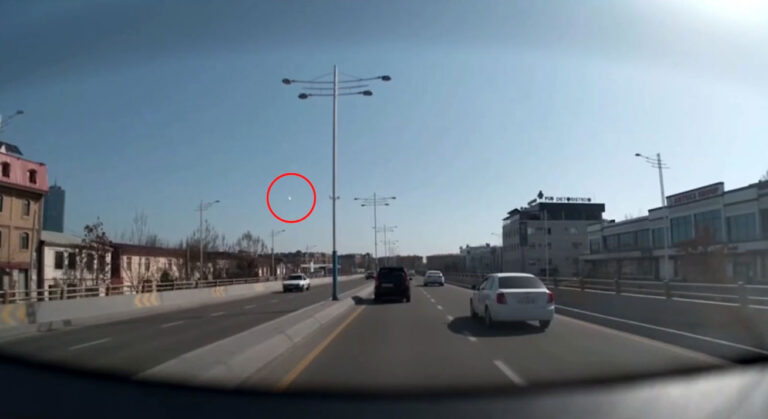 В Ташкенте сняли «падающий метеорит»? Учёные пока не знают