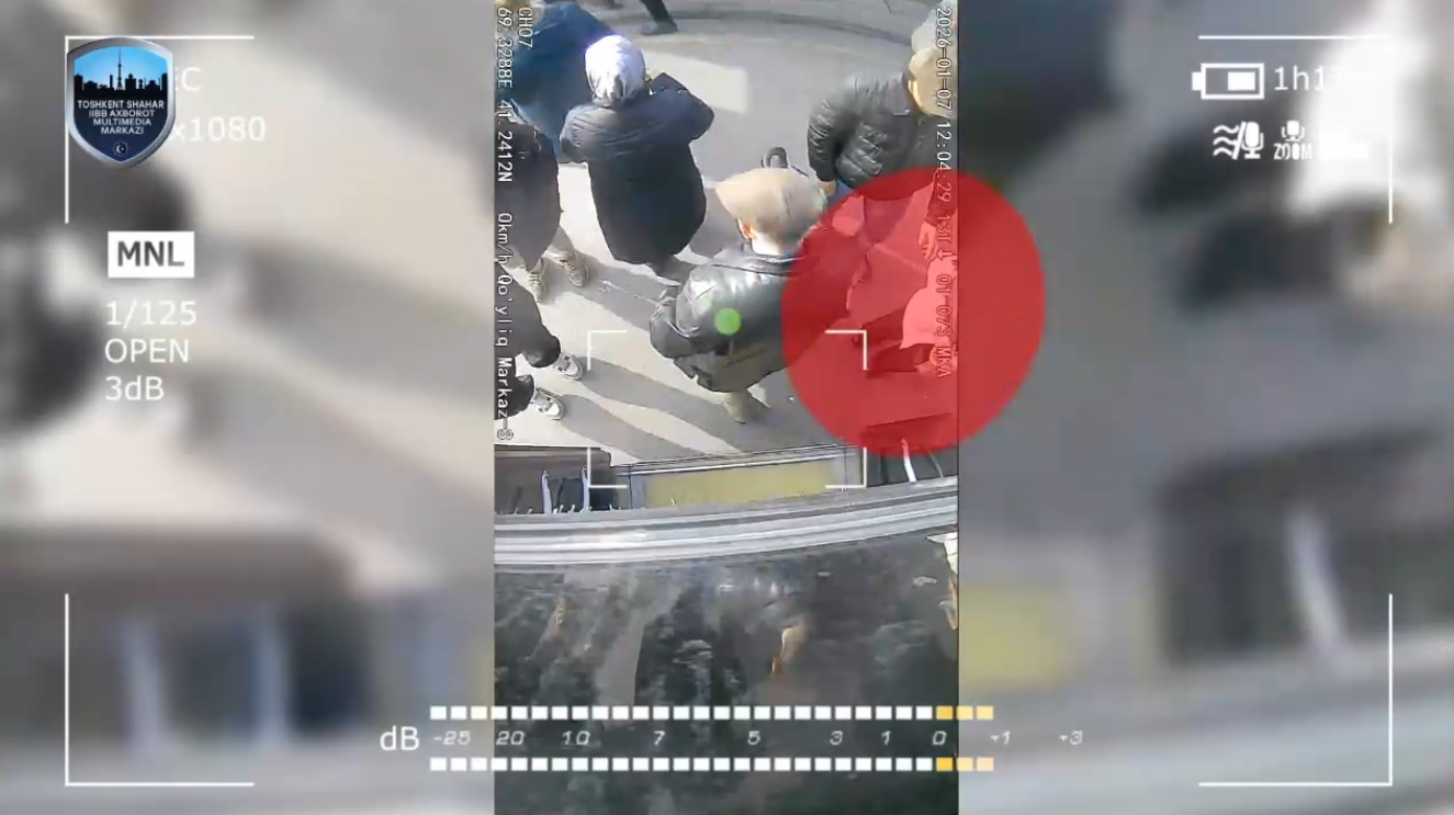 Камеры против карманников: в Ташкенте показали, как ловят карманников в автобусах и на остановках