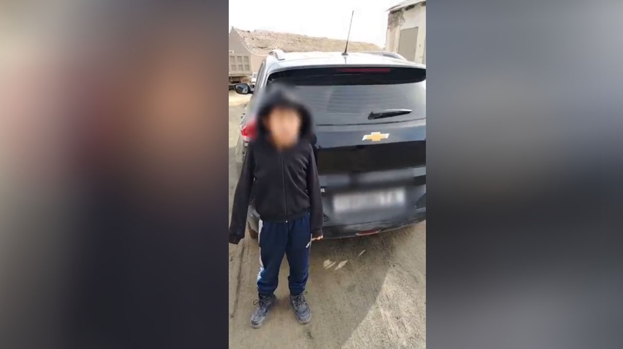 В Каракалпакстане за рулём «Трекера» поймали ученика четвёртого класса