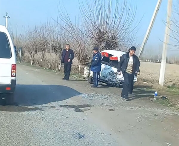 В лобовом столкновении двух «Дамасов» погиб человек, ещё четверо госпитализированы