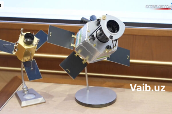 ГосТВ показало, как будет выглядеть первый узбекский спутник