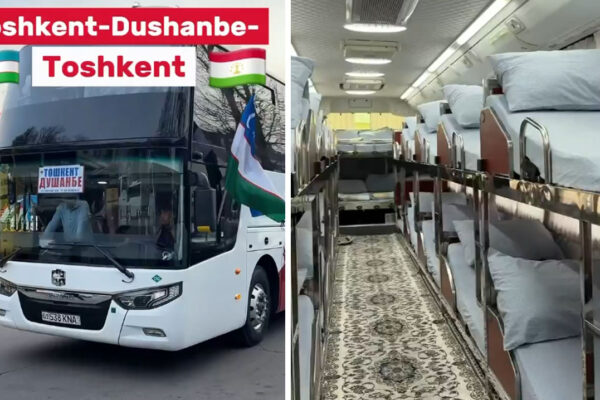 Ташкент – Душанбе: запущен международный автобус Ташкент – Душанбе: запущен международный автобус