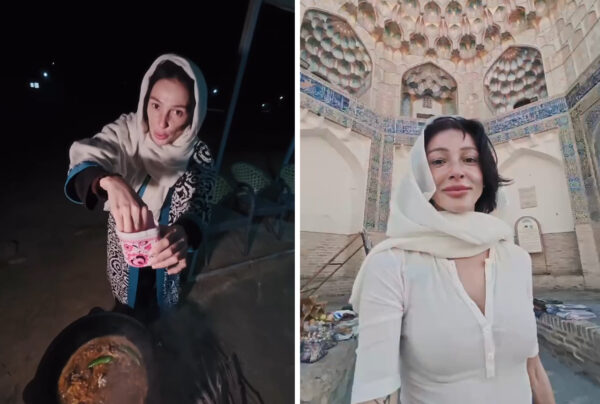 Настя Ивлеева устроила роуд-трип по Узбекистану: плов три раза в день и дорога в легендарный Учкудук Настя Ивлеева устроила роуд-трип по Узбекистану: плов три раза в день и дорога в легендарный Учкудук