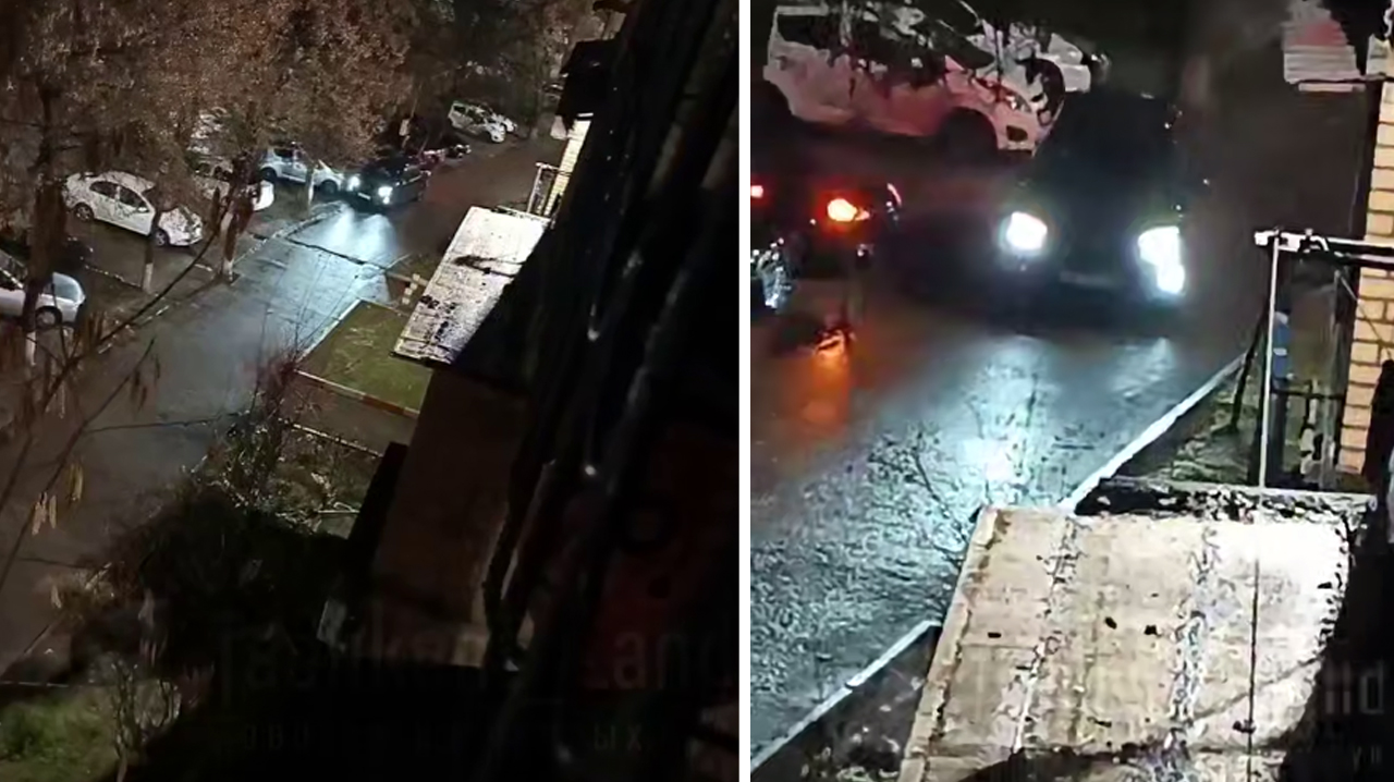 В Ташкенте подростком за рулём внедорожника протаранил припаркованные авто