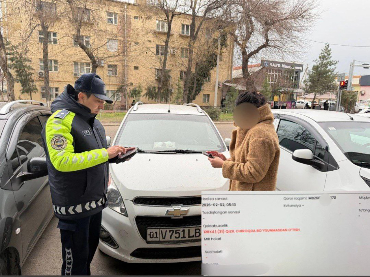 На красный прямо на людей: как «Спарк» едва не устроил трагедию у старого ТашМИ