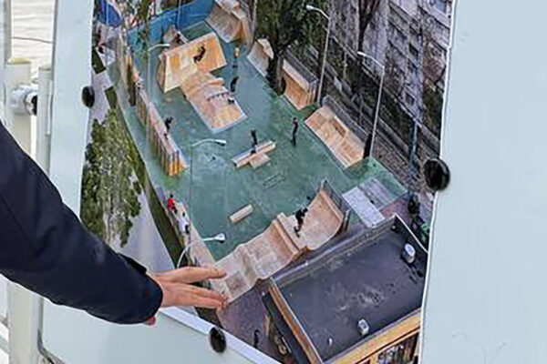 На «Голубых куполах» все-таки будет скейтпарк. Показываем, каким он станет На «Голубых куполах» все-таки будет скейтпарк. Показываем, каким он станет