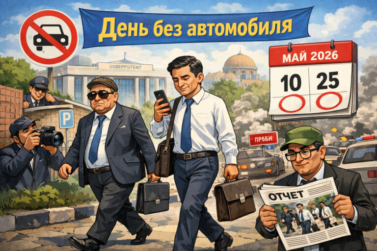 Чиновников пересаживают «на ноги»: в Узбекистане вводят уже два «дня без авто» в месяц