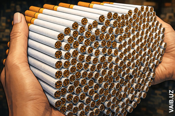 Склад без запчастей, но с сигаретами: в Ташкенте нашли «рай для курильщика» на 2,7 млн долларов