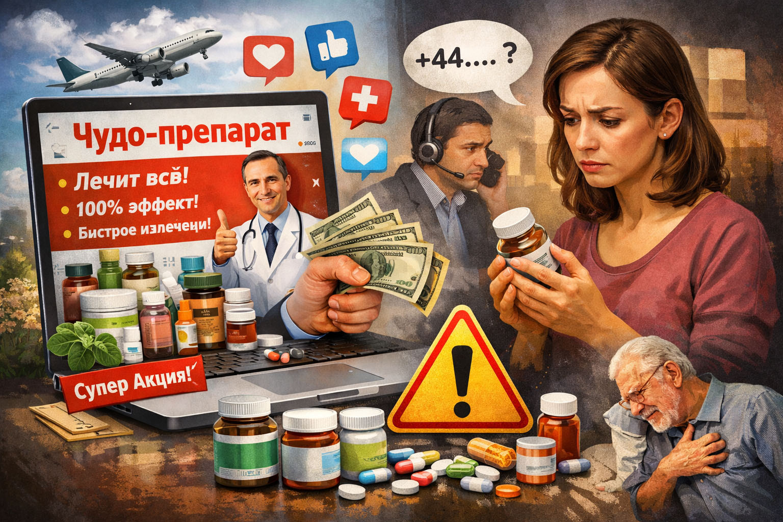 Лекарства от всего: власти предупреждают – в соцсетях всё чаще продают сомнительные «чудо-добавки»