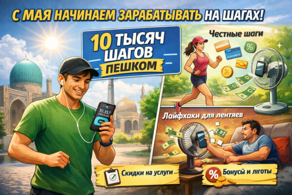 Стало известно, когда в Узбекистане снова начнут платить за шаги Стало известно, когда в Узбекистане снова начнут платить за шаги