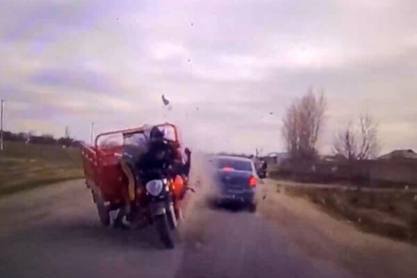 «Муравей» против Cobalt: в Навоийской области школьники устроили гонки на грузовом скутере