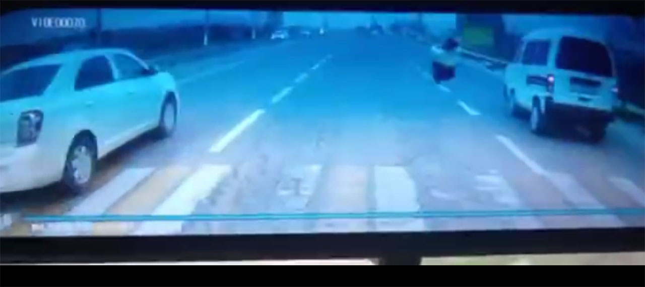 «Зебра» снова не спасла: Damas сбил пешехода в Ташкенте