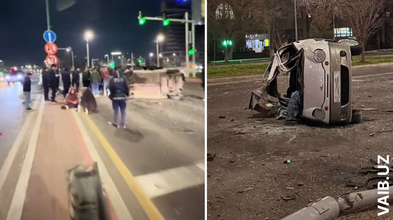 Утро, которое закончилось трагедией: в Ташкенте в ДТП погиб водитель Matiz