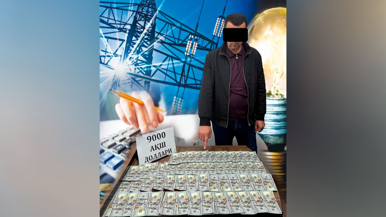 Штраф – 1,8 млрд, «решение вопроса» – $10 тысяч: в Фергане задержали инженера за схему с электроэнергией