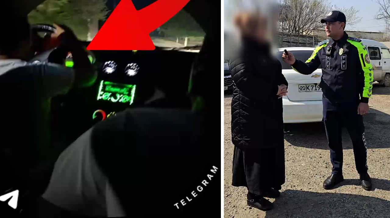 Бабушка дала порулить: в Сырдарье семилетнего ребёнка посадили за руль