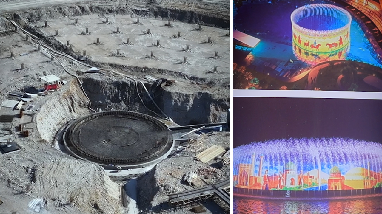 Фонтан, который выше домов: в Новом Ташкенте построят водного монстра на 232 метра