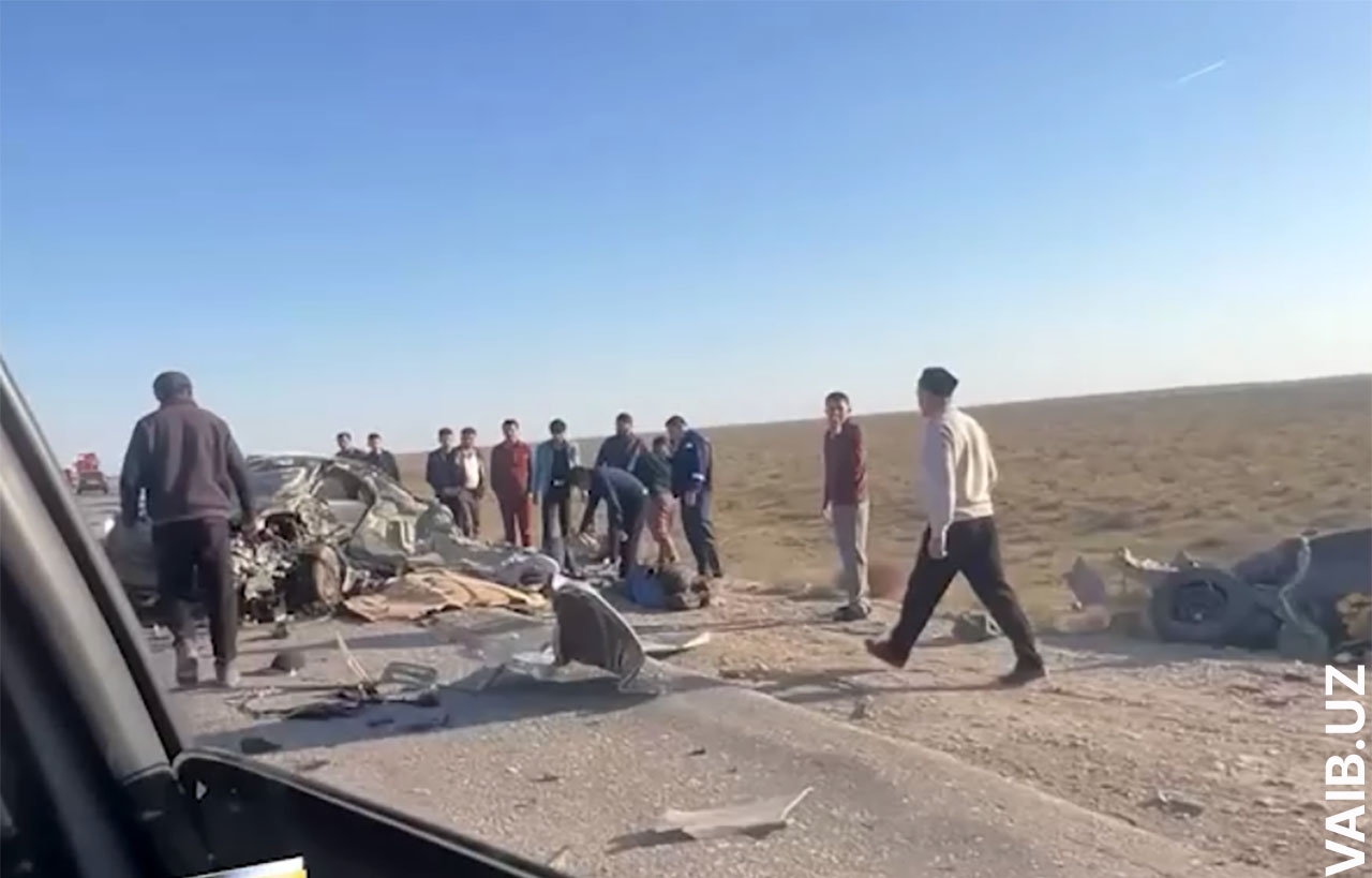 Четыре человека погибли в страшном ДТП в Навоийской области