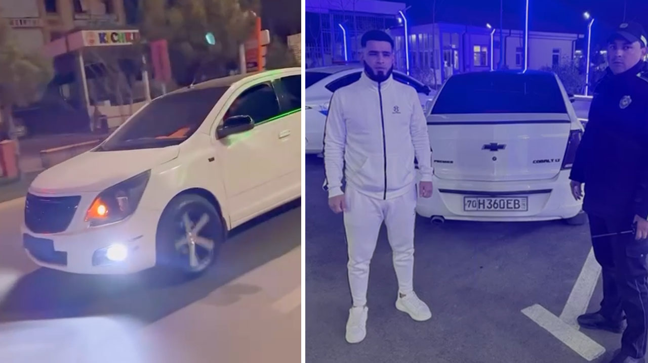 Без номеров, зато с понтами: правоохранители нашли любителя ночных катаний на тюнингованном Cobalt