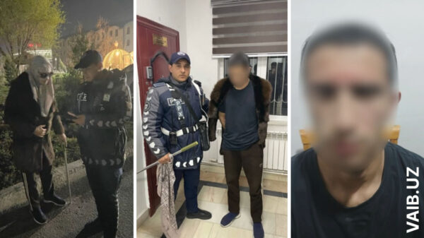 Бабушка с сюрпризом: в Кашкадарье задержали мужчину, который прятался от розыска в женской одежде