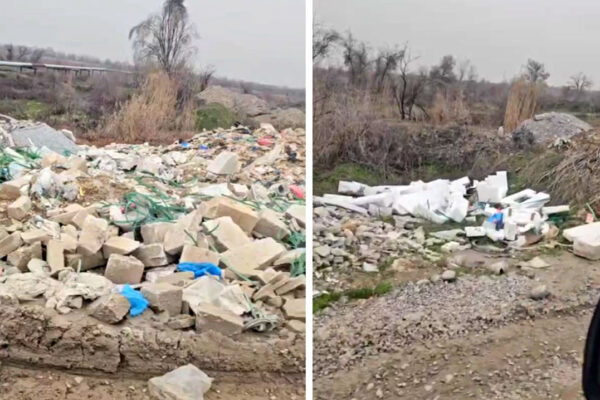 Река Чирчик снова превращается в свалку: обещаний было много, мусора – ещё больше