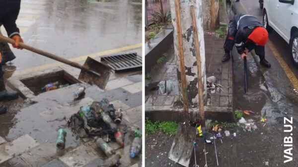 Обязаны все, не делает никто: куда пропали урны на улицах Ташкента Обязаны все, не делает никто: куда пропали урны на улицах Ташкента