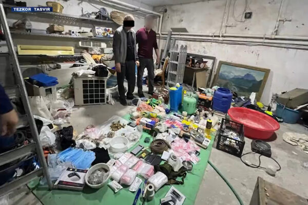 В Ташкенте в подвале частного дома обнаружили крупную нарколабораторию по производству «солей»