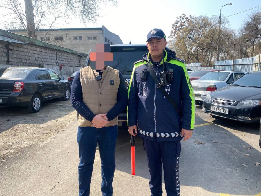 Летающий Prado: в Ташкенте поймали ещё одного любителя «проскочить»