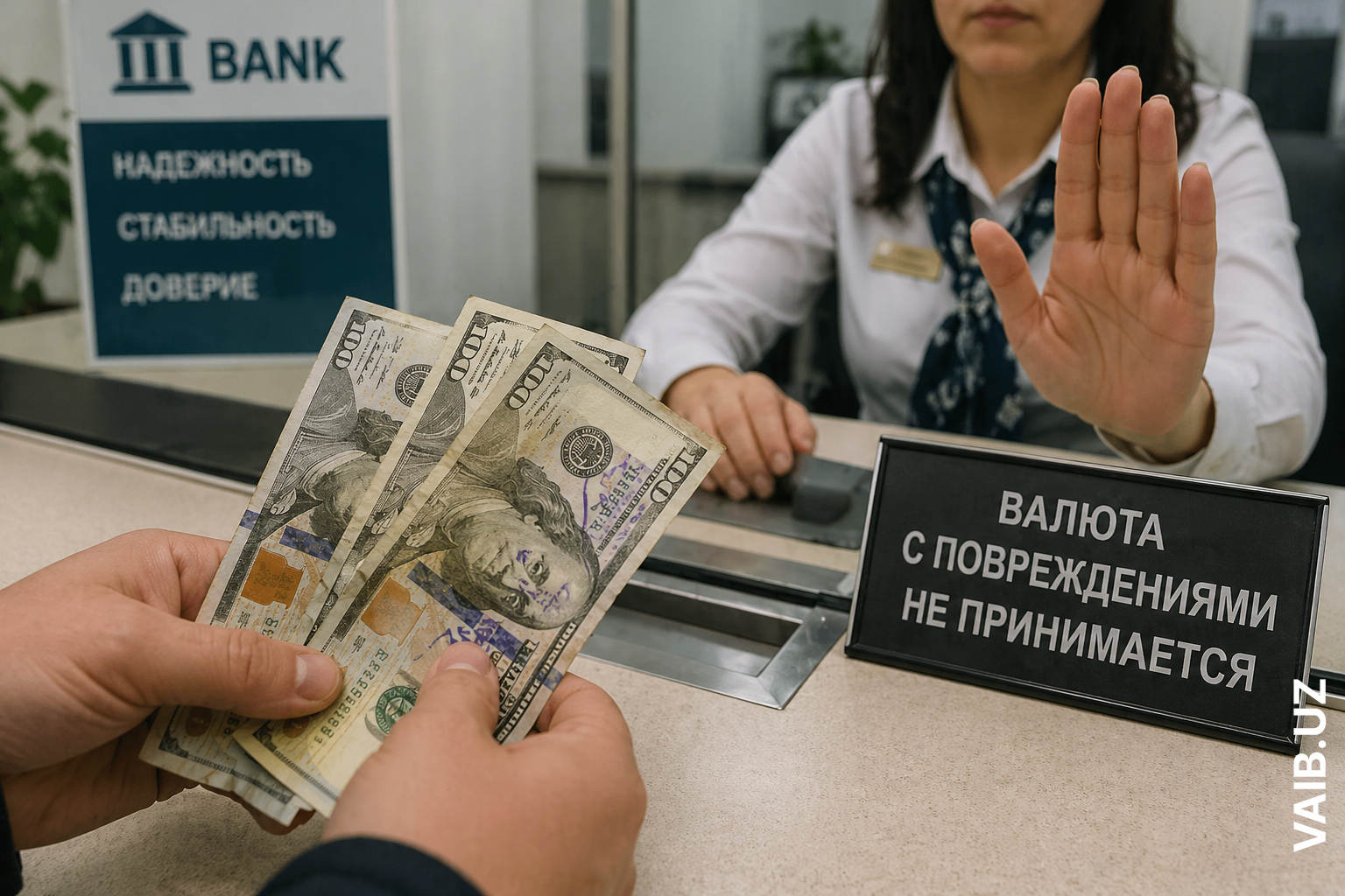 Доллары с «пятнами» больше не вернутся: Центробанк меняет правила игры для банков