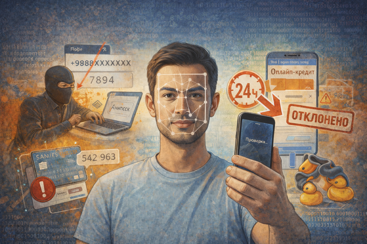 Селфи, 59 секунд и «режим тишины»: узбекистанцам усложняют жизнь ради борьбы с мошенниками