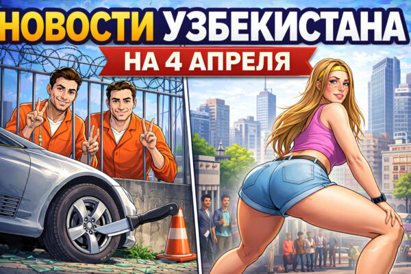 Кругом заключённые, проколотые колёса и тверк против скреп: новости Узбекистана на 4 апреля Кругом заключённые, проколотые колёса и тверк против скреп: новости Узбекистана на 4 апреля