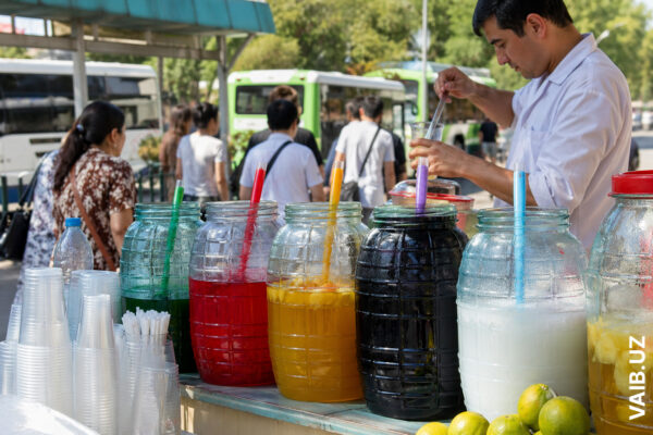 Летний «коктейль риска»: в Ташкенте предупредили об опасных уличных напитках