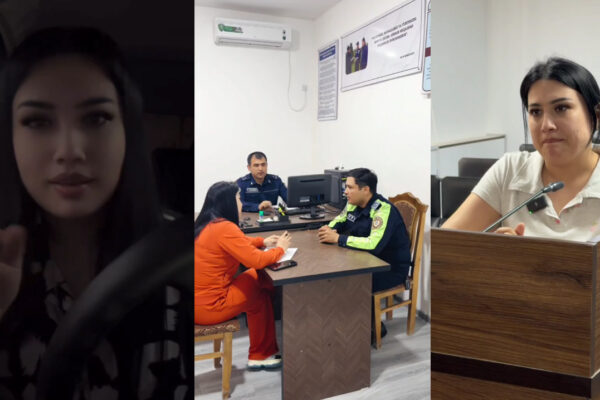 В Узбекистане девушку оштрафовали за «лайфхак»: она записала совет, как обойти систему штрафных баллов за нарушения ПДД