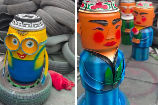 Шины, которые не отравляют, а удивляют: в Узбекистане нашли неожиданное применение старому резиновому хламу