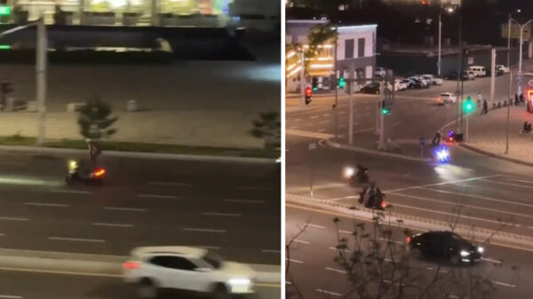 Адреналин вместо мозгов: банда скутеристов устроила "цирк" на дорогах Ташкента