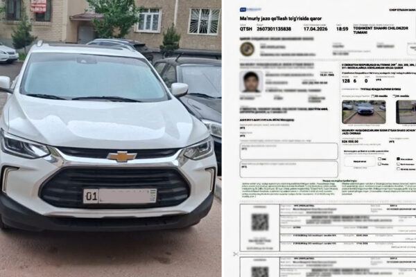 Парковка у подъезда как стиль жизни: в Ташкенте водитель заблокировал выход инвалиду